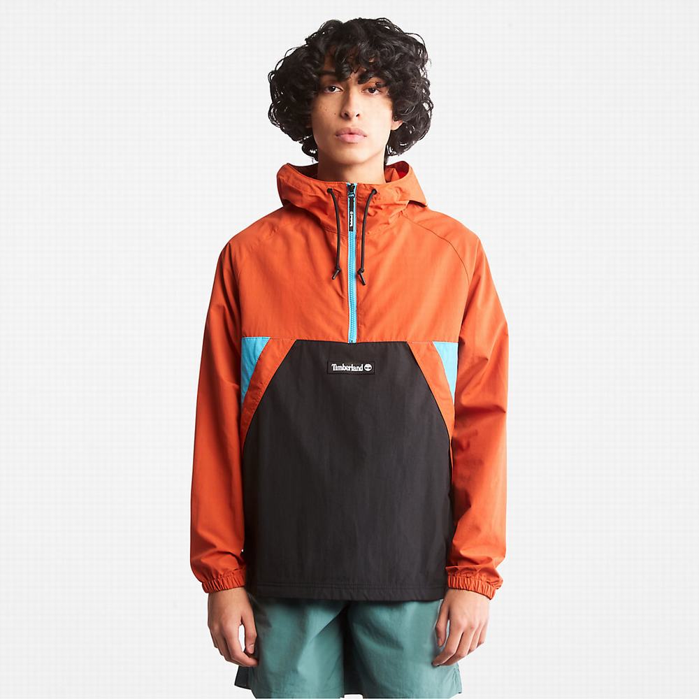 Vetrovka Timberland DWR Zip-Neck Windbreaker Damske Oranžové | EV8651372