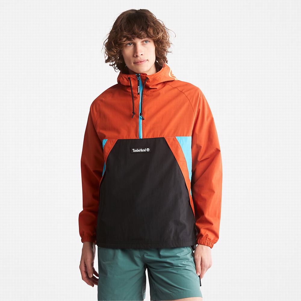 Vetrovka Timberland DWR Zip-Neck Windbreaker Damske Oranžové | EV8651372