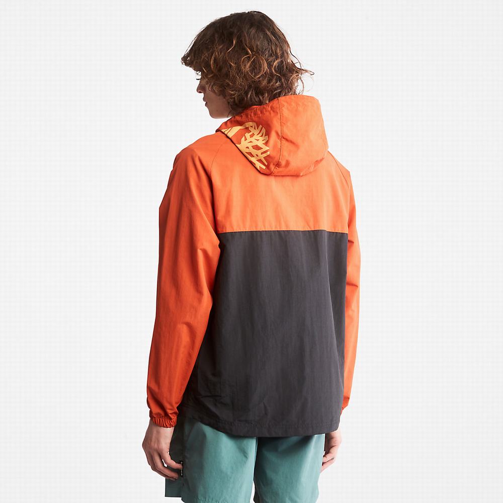 Vetrovka Timberland DWR Zip-Neck Windbreaker Damske Oranžové | EV8651372