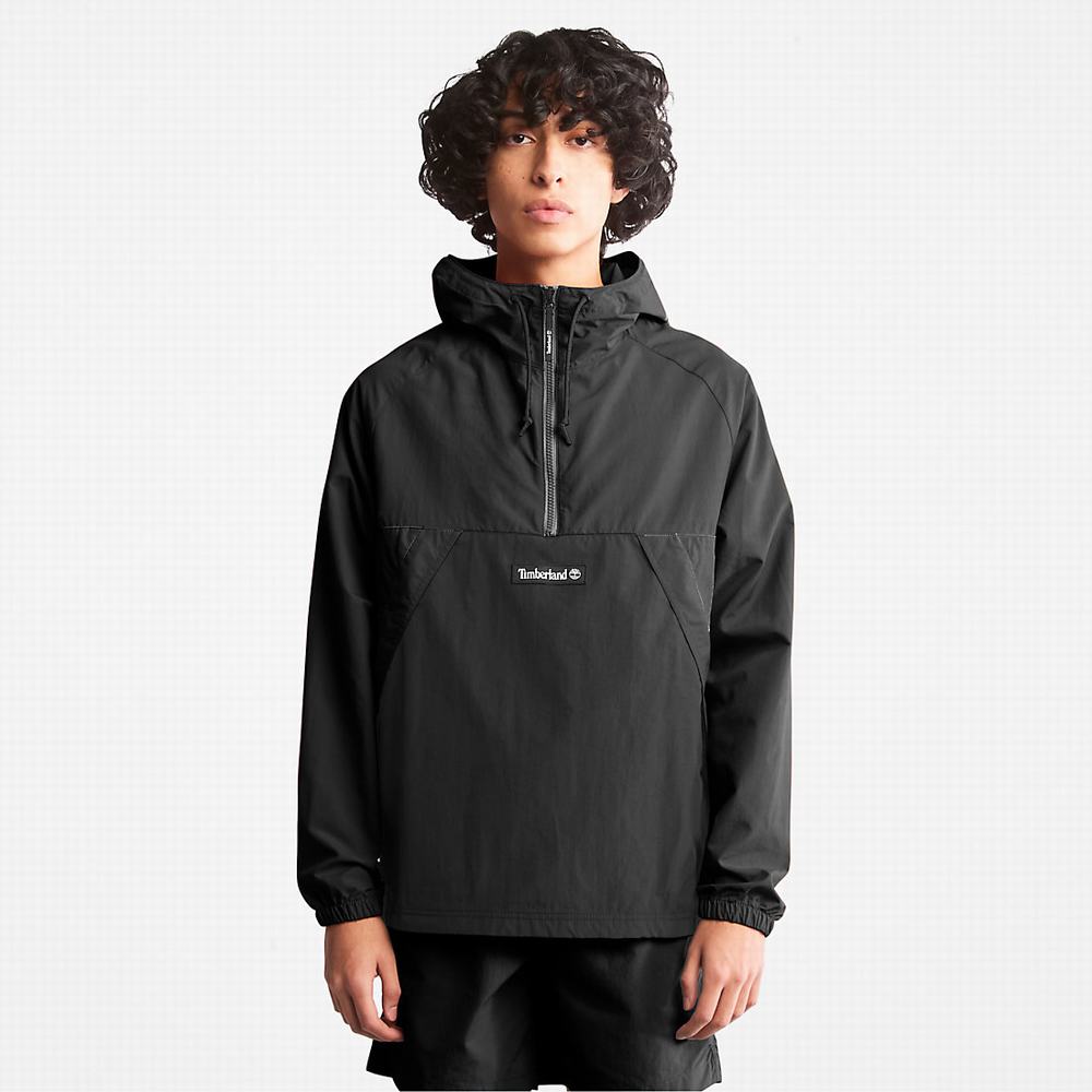 Vetrovka Timberland DWR Zip-Neck Windbreaker Damske Čierne | UG2058764