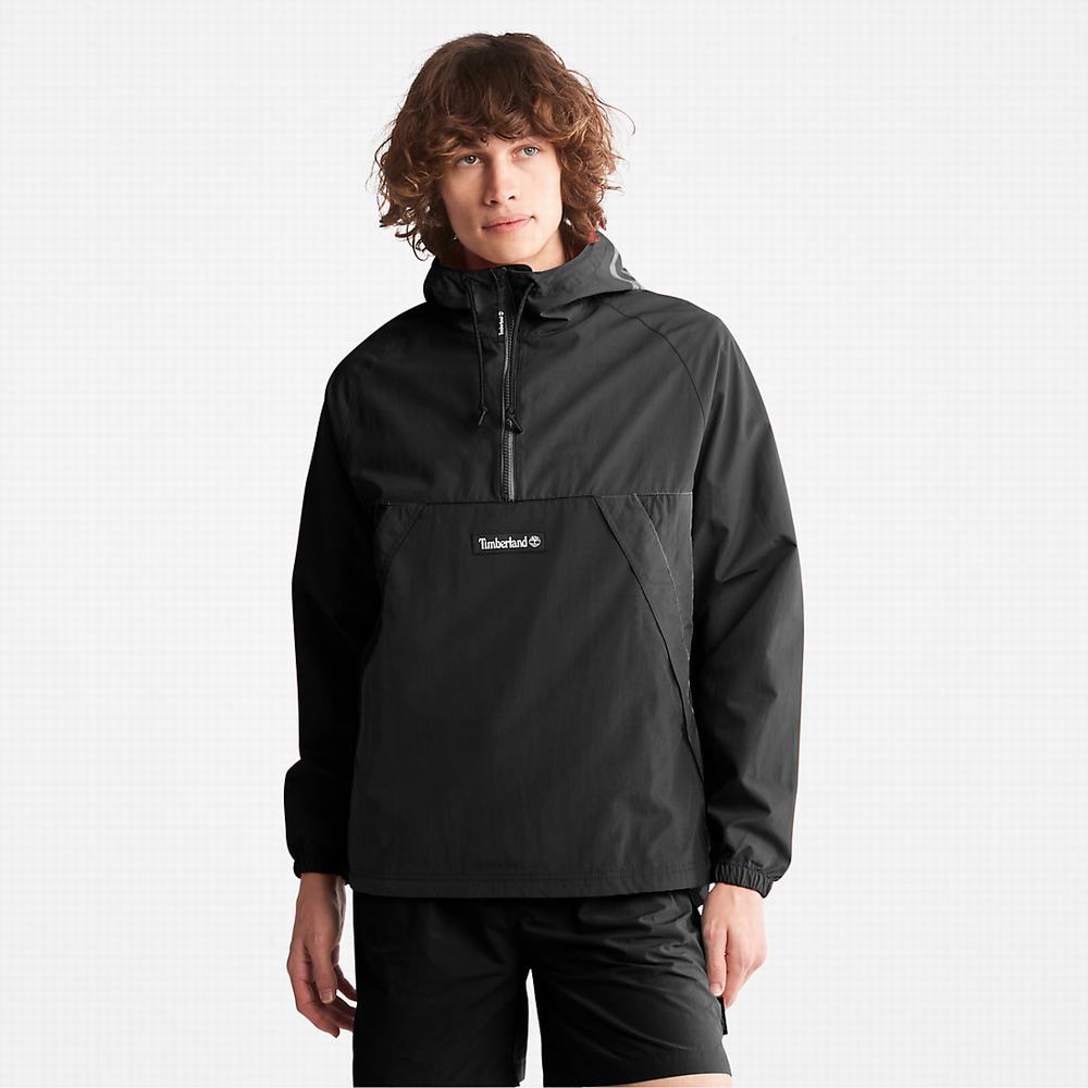 Vetrovka Timberland DWR Zip-Neck Windbreaker Damske Čierne | UG2058764