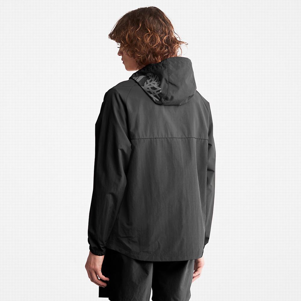 Vetrovka Timberland DWR Zip-Neck Windbreaker Damske Čierne | UG2058764