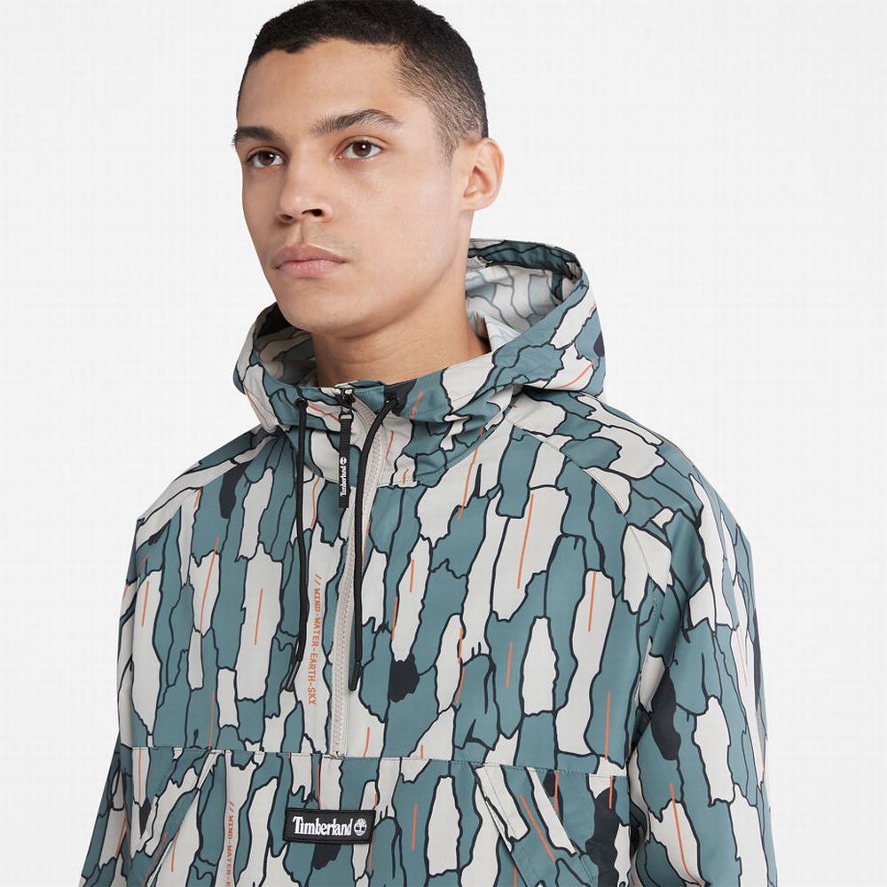 Vetrovka Timberland Pullover Windbreaker Panske Maskacove | VW7856031