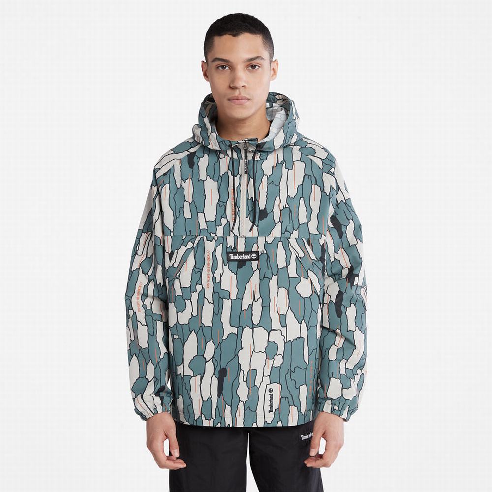 Vetrovka Timberland Pullover Windbreaker Panske Maskacove | VW7856031