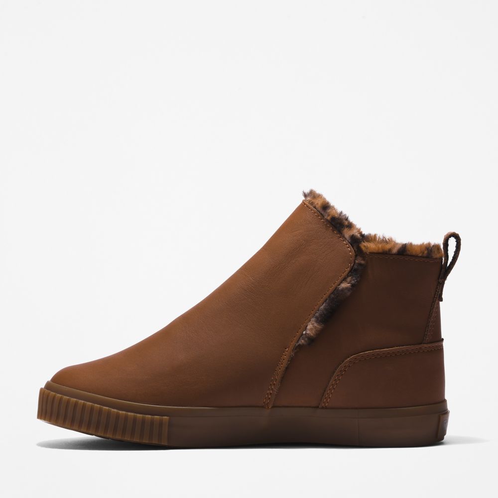 Zimne Topanky Timberland Skyla Bay Pull-On Damske Hnede | GA9178652