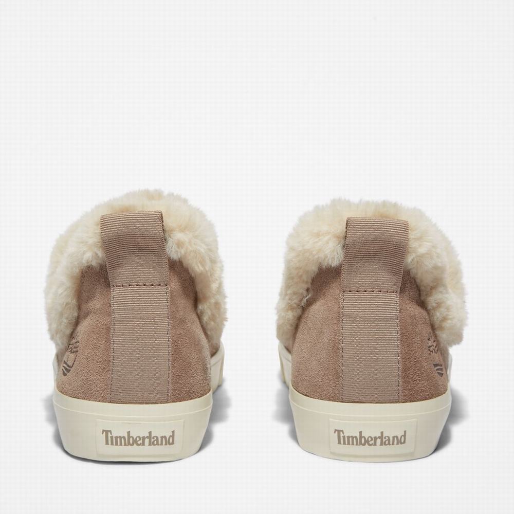 Zimne Topanky Timberland Skyla Bay Warm Podsite Slip-Ons Damske Svetlo Hnede | VS6197803