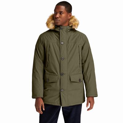 Bundy Parka Timberland Boundary Peak Waterproof Insulated Panske Tmavo Zelene | AI7245603