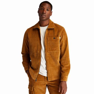 Bundy Timberland Corduroy Zip Overshirt Panske Hnede | QE3521748