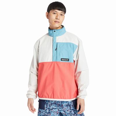 Bundy Timberland Outdoor Archive Anorak Panske Biele Červené | CK6824510