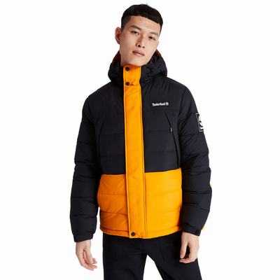 Bundy Timberland Outdoor Archive Puffer Panske Čierne Oranžové | TF7146598