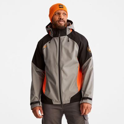 Bundy Timberland PRO® Power Zip S Kapucňou Softshell Panske Siva | IE1376590