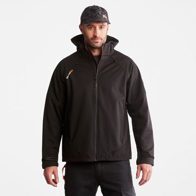 Bundy Timberland Powerzip S Kapucňou Softshell Panske Čierne | ZG3726958