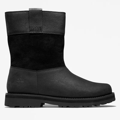 Cizmy Timberland Courma Pull-on Detske Čierne | DW6978532