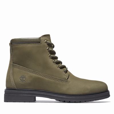 Cizmy Timberland Hannover Hill 6 Inch Damske Tmavo Zelene | TS1405823