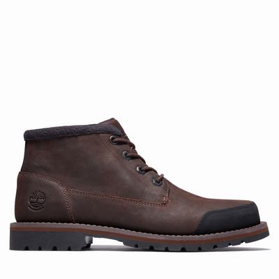 Cizmy Timberland Larchmont Podsite Chukka Panske Tmavo Hnede | SH2365107