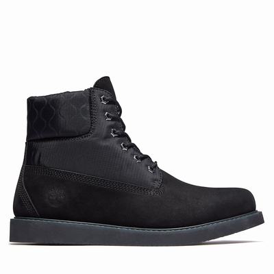 Cizmy Timberland Newmarket II 6 Inch Prešívané Panske Čierne | JT4927681