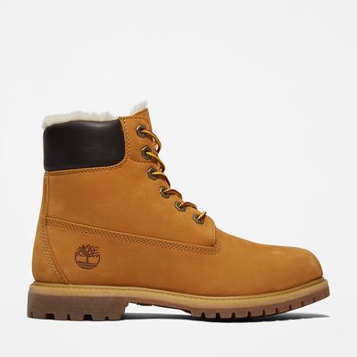 Cizmy Timberland Premium 6 Inch Damske Žlté | DZ9612047