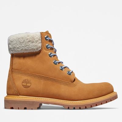 Cizmy Timberland Premium 6-Inch Waterproof Damske Hnede Modre | NV1847952