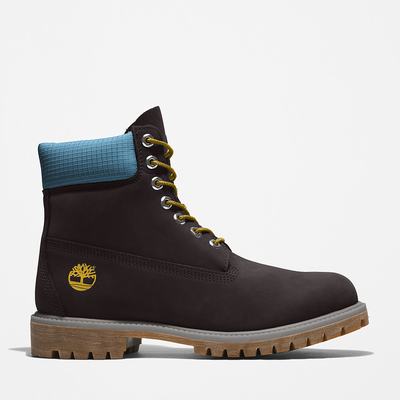 Cizmy Timberland Premium® 6 Inch Panske Čierne Modre | QO6742105