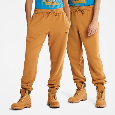 Jogger Nohavice Timberland Luxe Pohodlie Essentials Refibra™ Tracksuit Bottoms Panske Svetlo Hnede | YK5806239