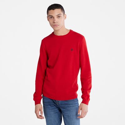 Jumpers Timberland Cohas Brook Merino Panske Červené | ZJ3924817