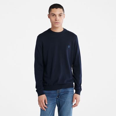 Jumpers Timberland Warm Crew Panske Námornícka Modrá | DH3412507