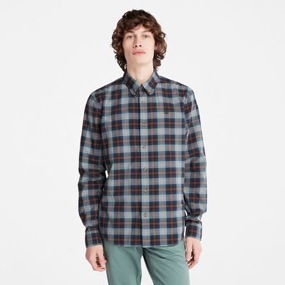 Kosele Timberland Eastham River Stretch Checked Panske Zelene | PY8612457