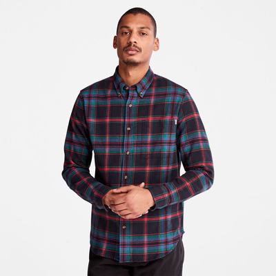 Kosele Timberland Heavy Flannel Check Panske Červené | PJ8620193