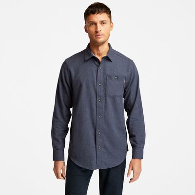 Kosele Timberland PRO® Woodfort Midweight Flannel Pracovná Panske Námornícka Modrá | CU2807159