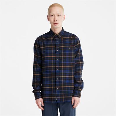 Kosele Timberland Tartan Shirt with SolucellAir™ Technológie Panske Čierne | BR5206814