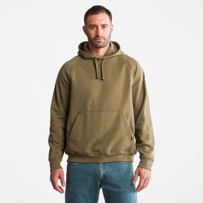 Mikiny S Kapucňou Timberland PRO® Hood Honcho Sport Embossed Logo Pullover Panske Olivovo Zelená | CH9583740