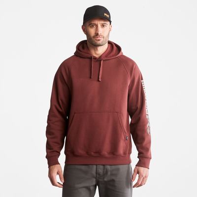 Mikiny S Kapucňou Timberland PRO® Hood Honcho Sport Panske Bordove | GD5307214