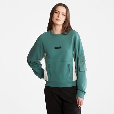 Mikiny Timberland Batwing Crewneck Damske Tmavo Zelene | GR2451607