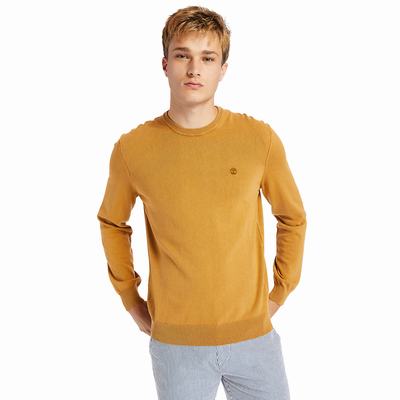 Mikiny Timberland Garment-Dyed Panske Žlté | DN7268513