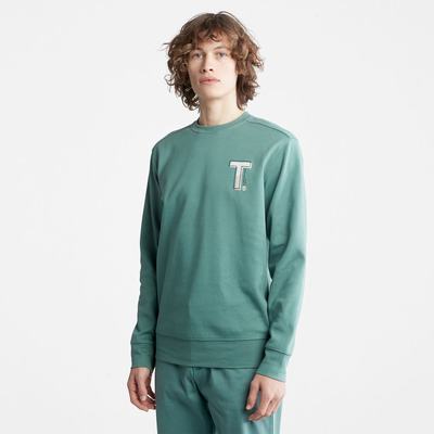 Mikiny Timberland Sweatshirt with TimberFresh™ Technológie Panske Zelene | BD3769145