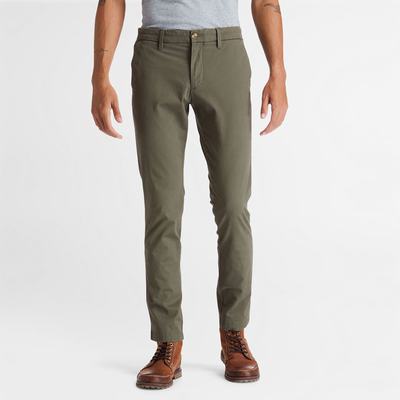 Nohavice Timberland Sargent Lake Chinos Panske Zelene | XO8321679