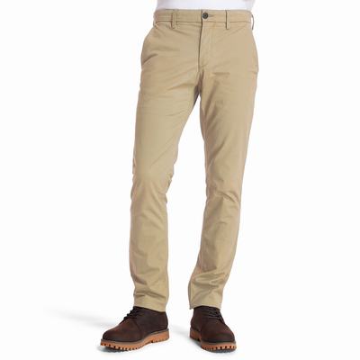 Nohavice Timberland Sargent Lake Twill Chinos Panske Béžové | EC0831742