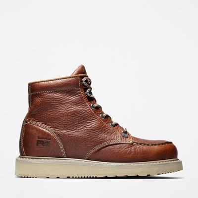 Pracovne Cizmy Timberland Barstow 6" Panske Tmavo Hnede | AG6173280