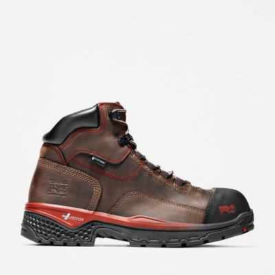 Pracovne Cizmy Timberland Bosshog 6" Composite Spicou Waterproof Panske Červené Hnede | TA2481759