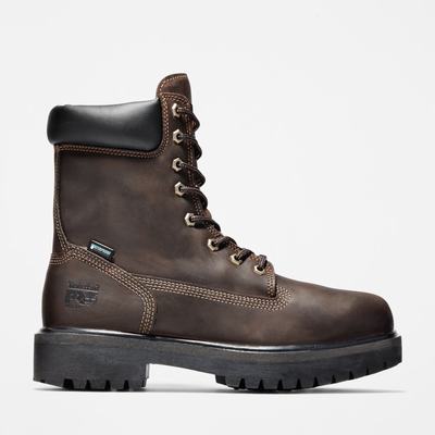 Pracovne Cizmy Timberland Direct Attach 8" Waterproof Panske Hnede | CN8574263