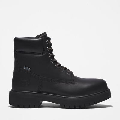 Pracovne Cizmy Timberland Direct Attach 6" Waterproof Panske Čierne | UT3289674