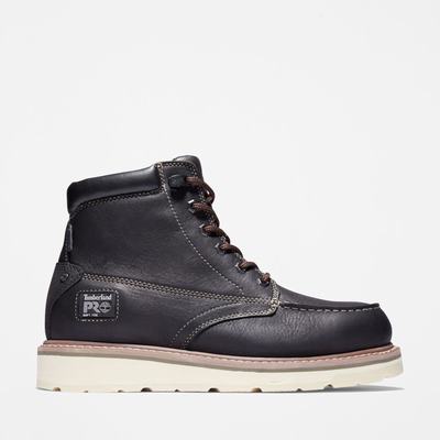 Pracovne Cizmy Timberland Gridworks 6" Waterproof Panske Čierne | RD7853904