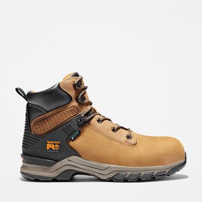 Pracovne Cizmy Timberland Hypercharge 6" Composite Spicou Waterproof Panske Hnede | KB6150432