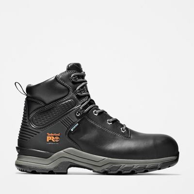 Pracovne Cizmy Timberland Hypercharge 6" Composite Spicou Waterproof Panske Čierne | WK6091824