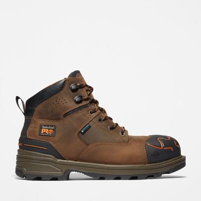 Pracovne Cizmy Timberland Magnitude 6" Composite Spicou Waterproof Panske Hnede | QN6784901