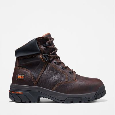 Pracovne Cizmy Timberland PRO® Helix 6" Alloy Spicou Panske Hnede | JO0271583