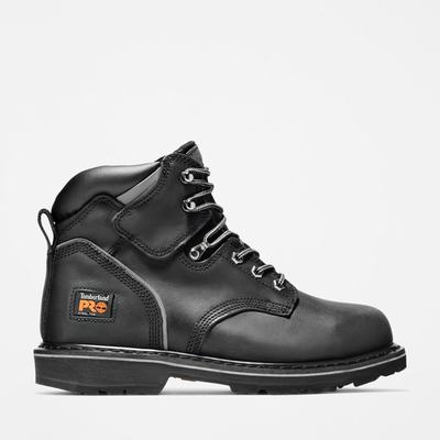 Pracovne Cizmy Timberland Pit Boss 6" Steel Spicou Panske Čierne | GJ1249075