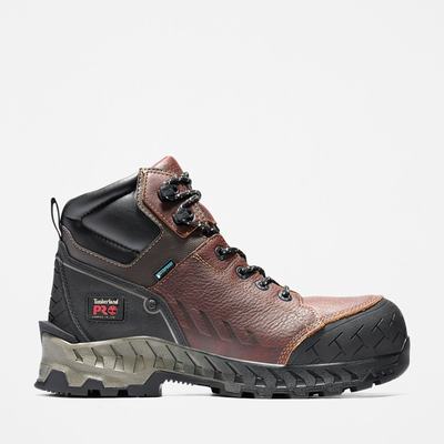 Pracovne Cizmy Timberland Pracovná Summit 6" Composite Spicou Waterproof Panske Hnede | DI2165483