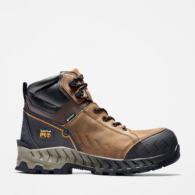 Pracovne Cizmy Timberland Pracovná Summit 6" Composite Spicou Waterproof Panske Hnede | IG2596478