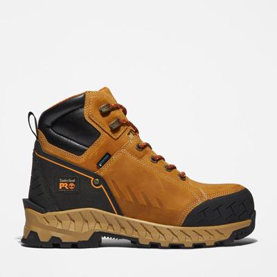 Pracovne Cizmy Timberland Pracovná Summit 6" Composite Spicou Waterproof Panske Hnede | PJ0816542